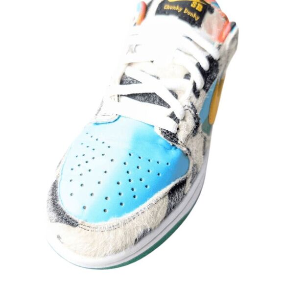 COPY NIKE Ben & Jerry's x Dunk Low SB 'Chunky Dunky' Sneakers Size 7 - Picture 11 of 11